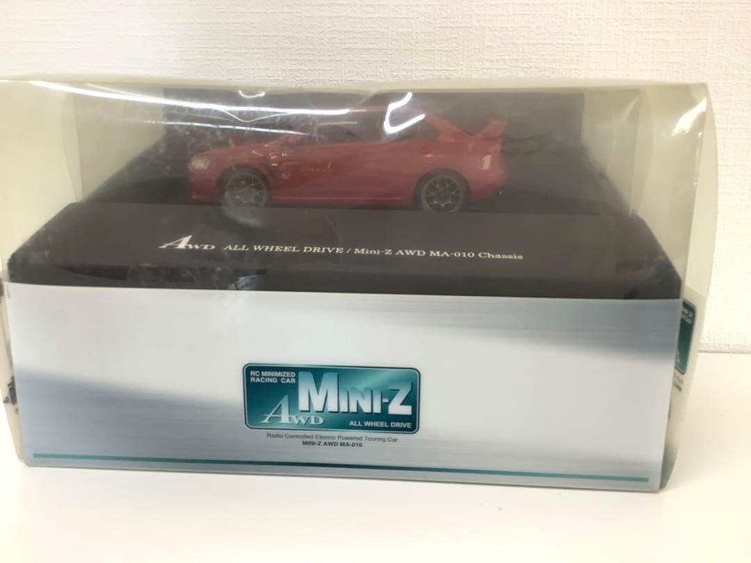 [z662]Mini-Z AWD MA-010 Chassis レッドミニカー