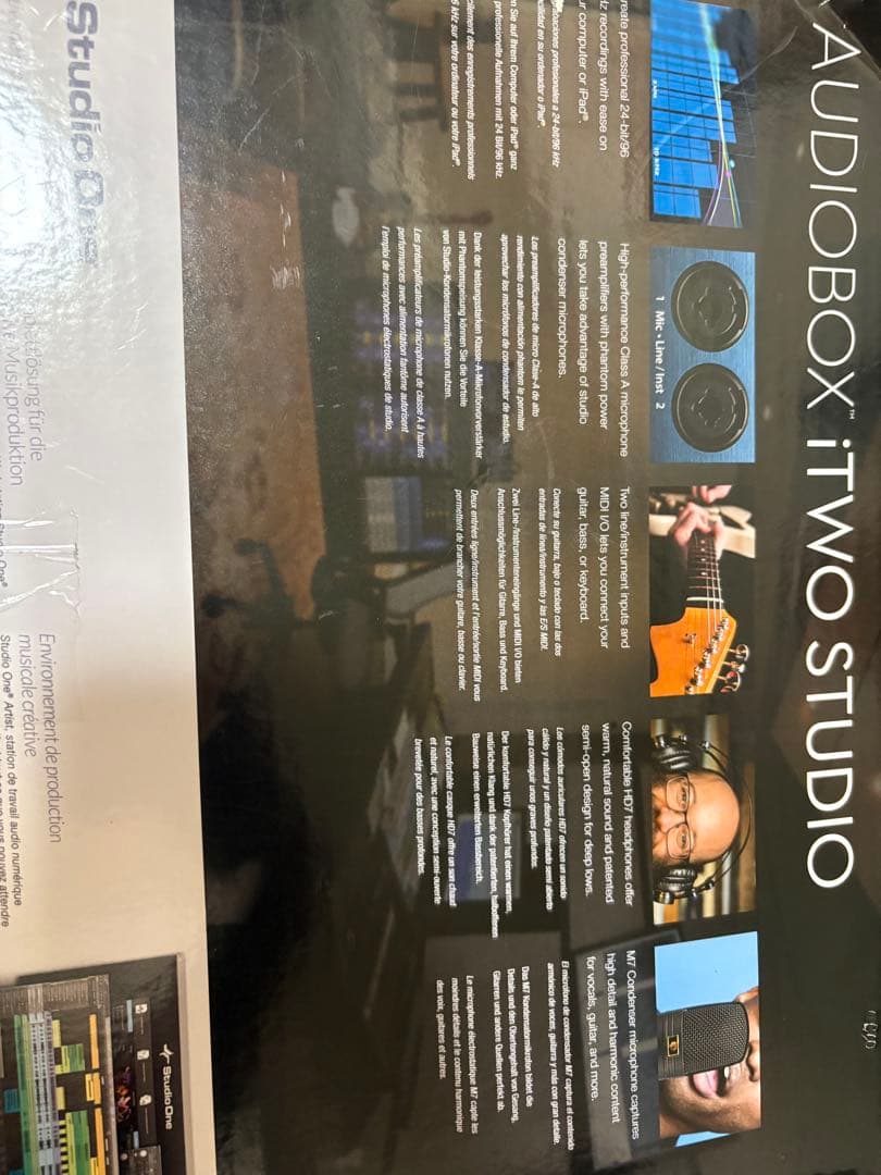 Presonus AudioBox iTwo Studio セット