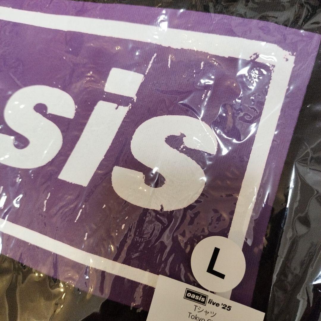 限定品！oasis live '25 Tシャツ Lサイズ 黒