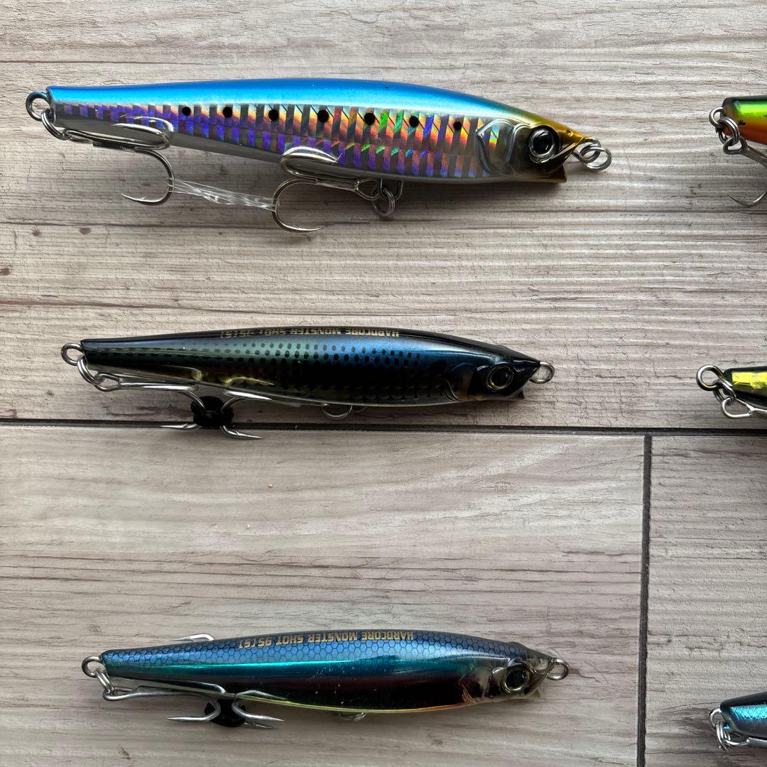 シーバス、青物、プラグセット売り