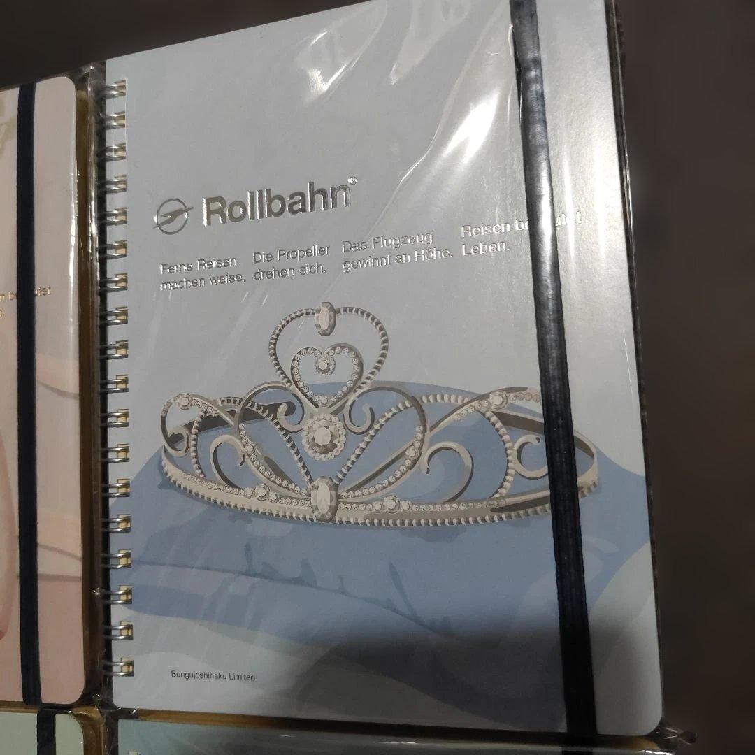 Rollbahn ノート 4冊セット　新品未使用　バレエ　バレリーナ　ティアラ