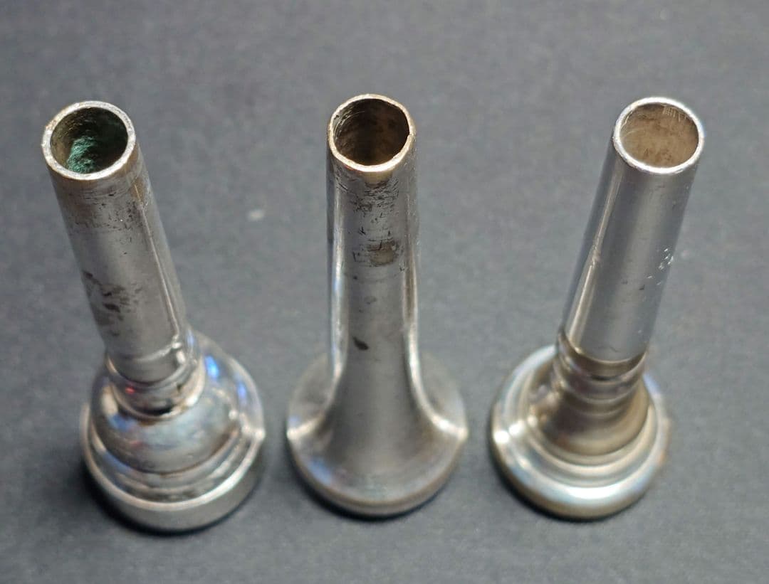 ジャンク トランペットマウスピース 6本セット