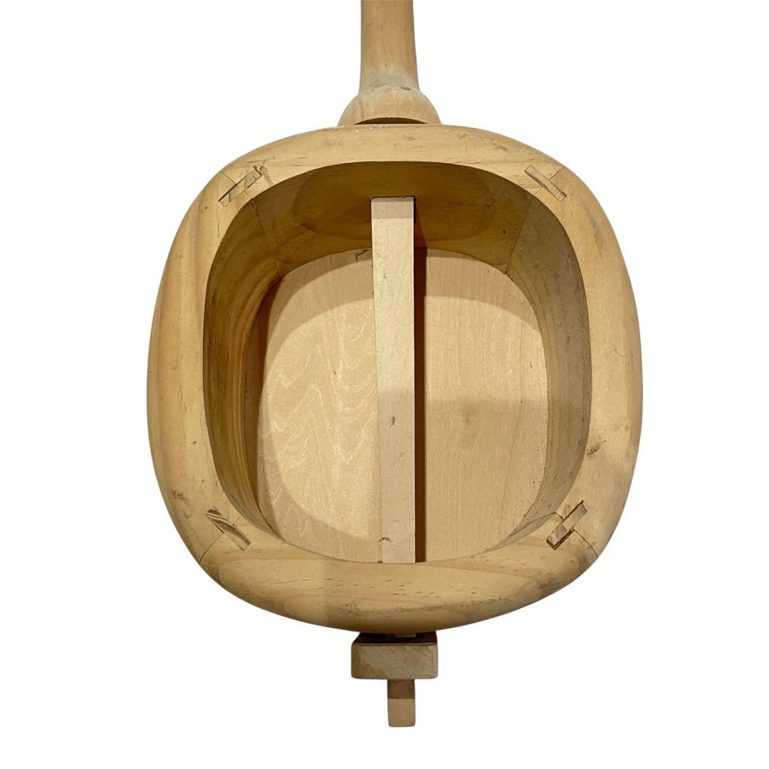 【超希少品】ナチュラルウッド　三線　木製ボディDIY・練習用・インテリアにも