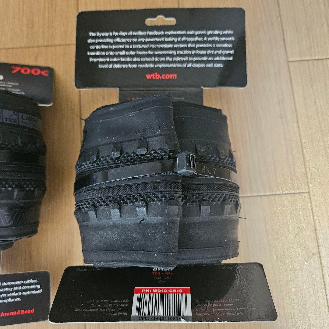 新品!! WTB BYWAY 700×44c 2本セット MTB
