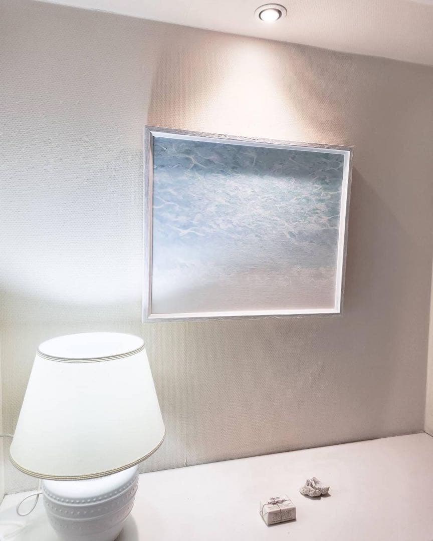 水彩画　海の絵