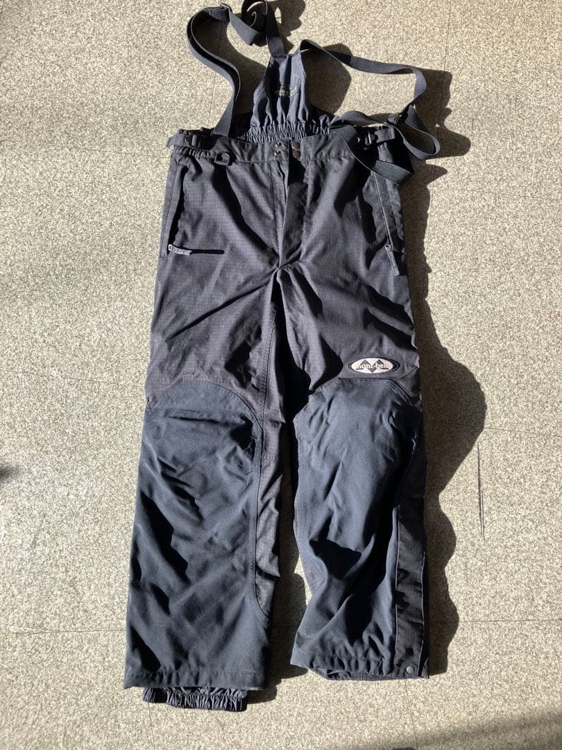mont-bell スキー　スノボ　パンツ　ブラック