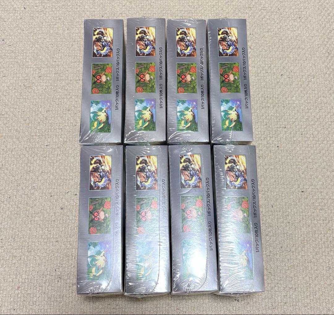 ポケカ　テラスタルフェスex 未開封シュリンク付き　8BOX