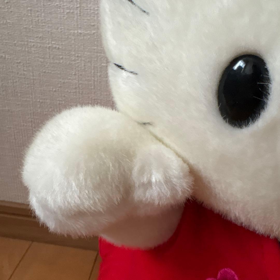 ハローキティ 大きなぬいぐるみ 46×33 希少
