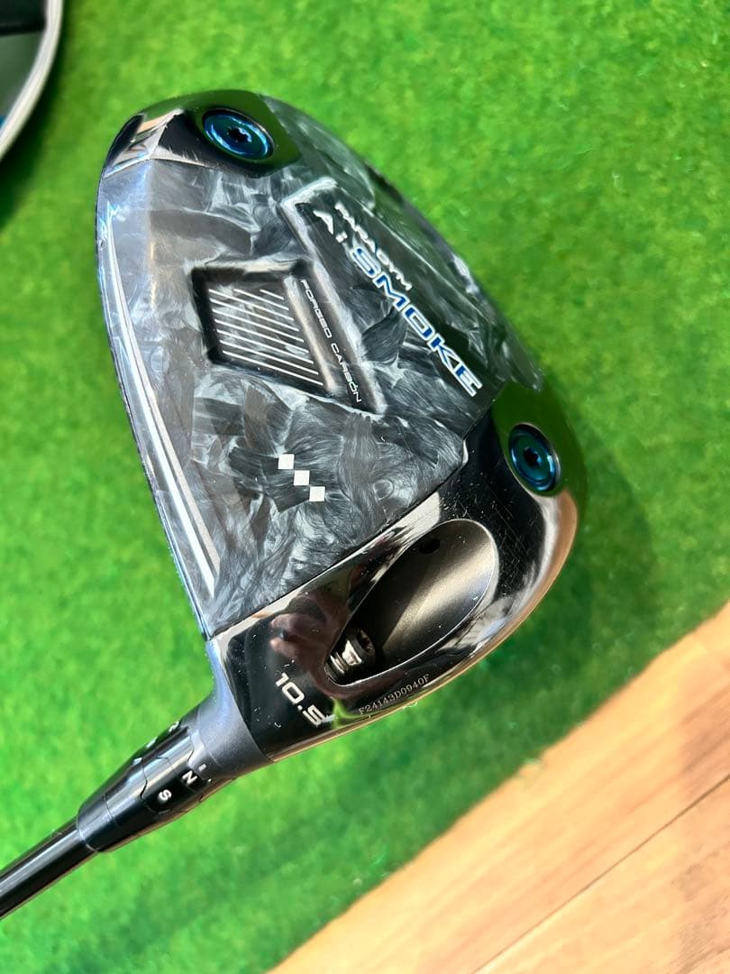 【美品】Aiスモーク◆◆◆ ドライバー10.5° テンセイAV75S カバー付