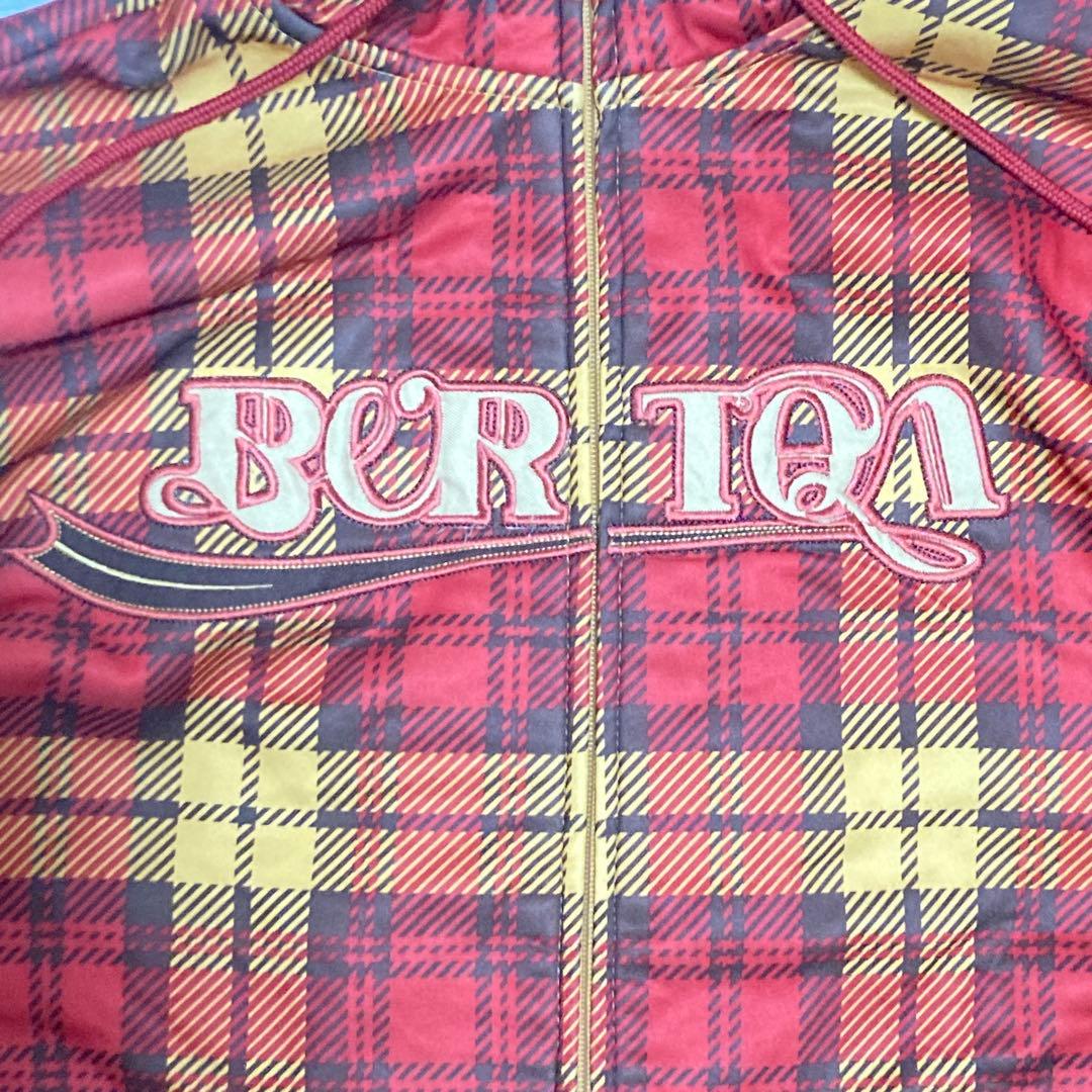 Burton フード付き スノーボードウエア 撥水パーカー チェック柄 Ｌサイズ