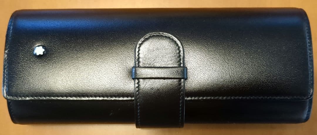 未使用☆モンブラン万年筆、ケース、インク6本セット