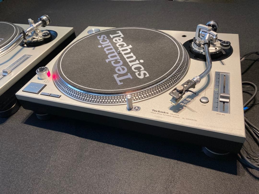 Technics SL-1200MK3D 2台セット　ターンテーブル針つき美品