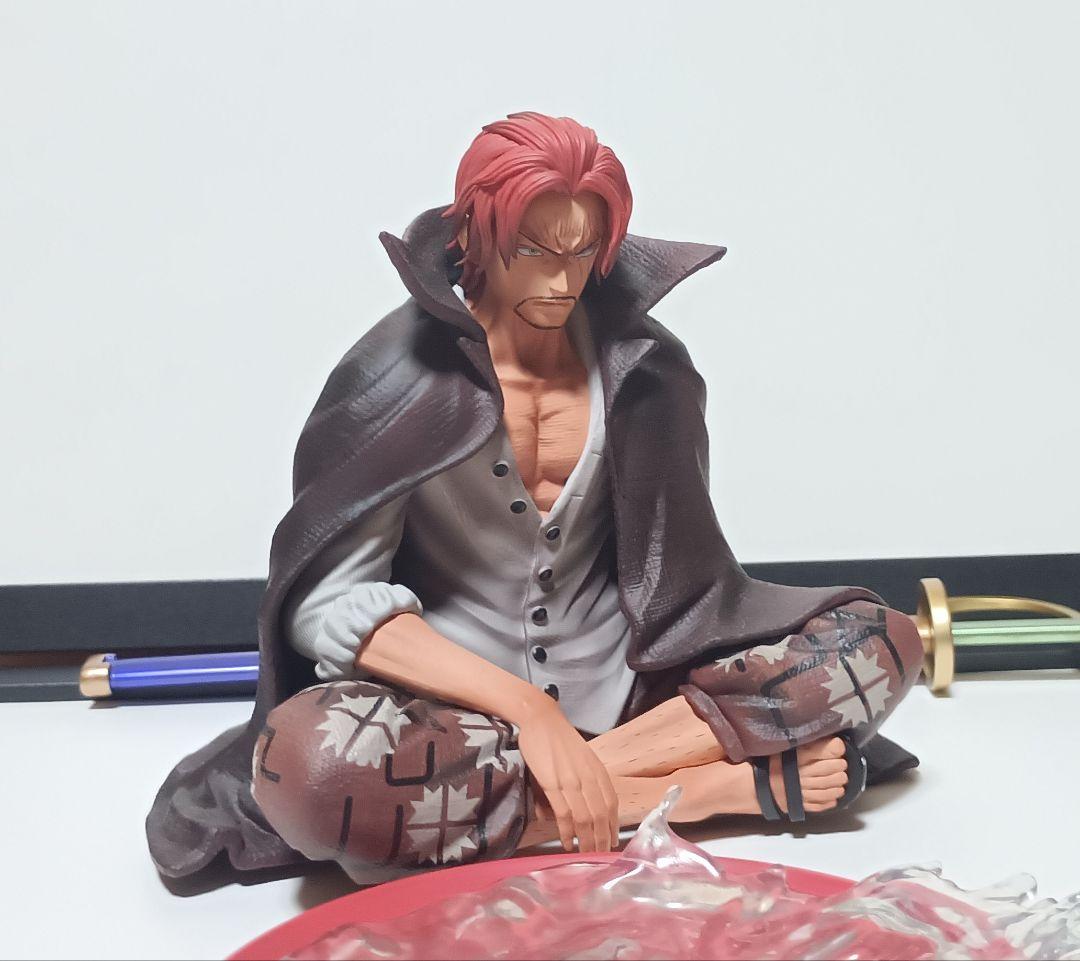 ワンピース 四皇赤髪シャンクス ガレージキットフィギュア塗装済み品
