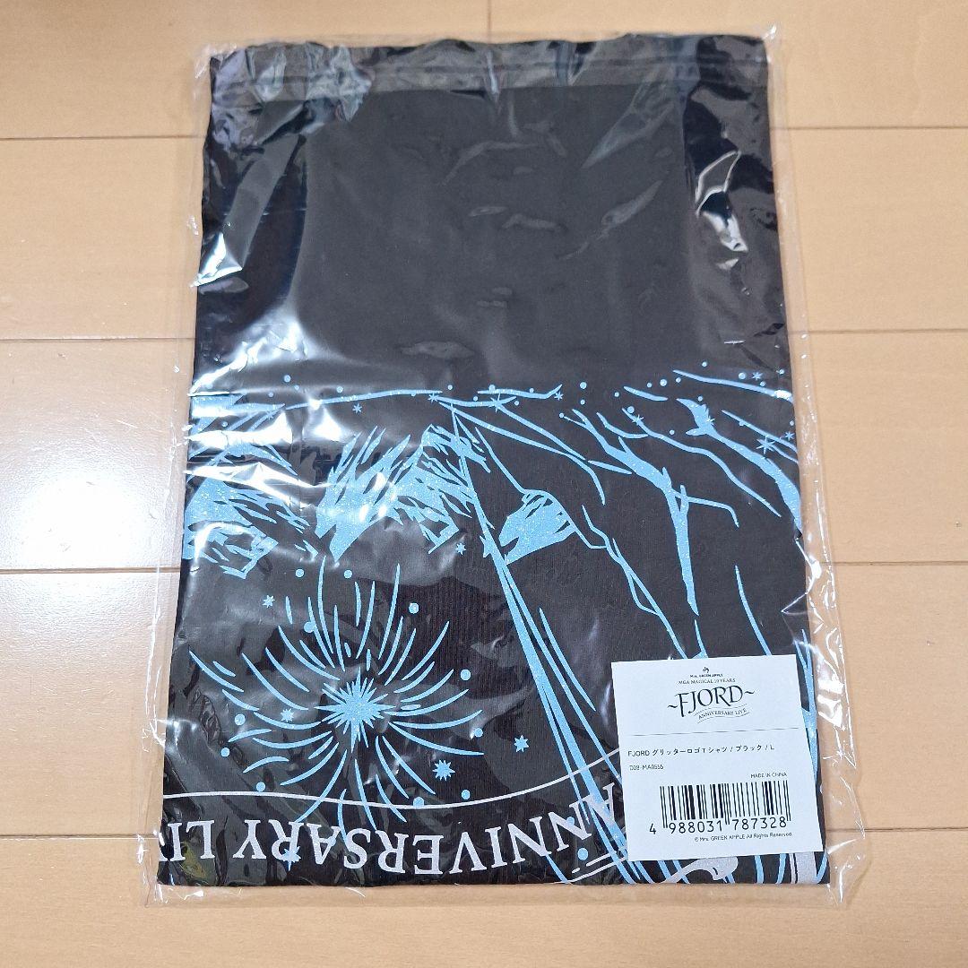 新品　未開封　ミセス　フィヨルド　グリッターロゴ　Tシャツ　L