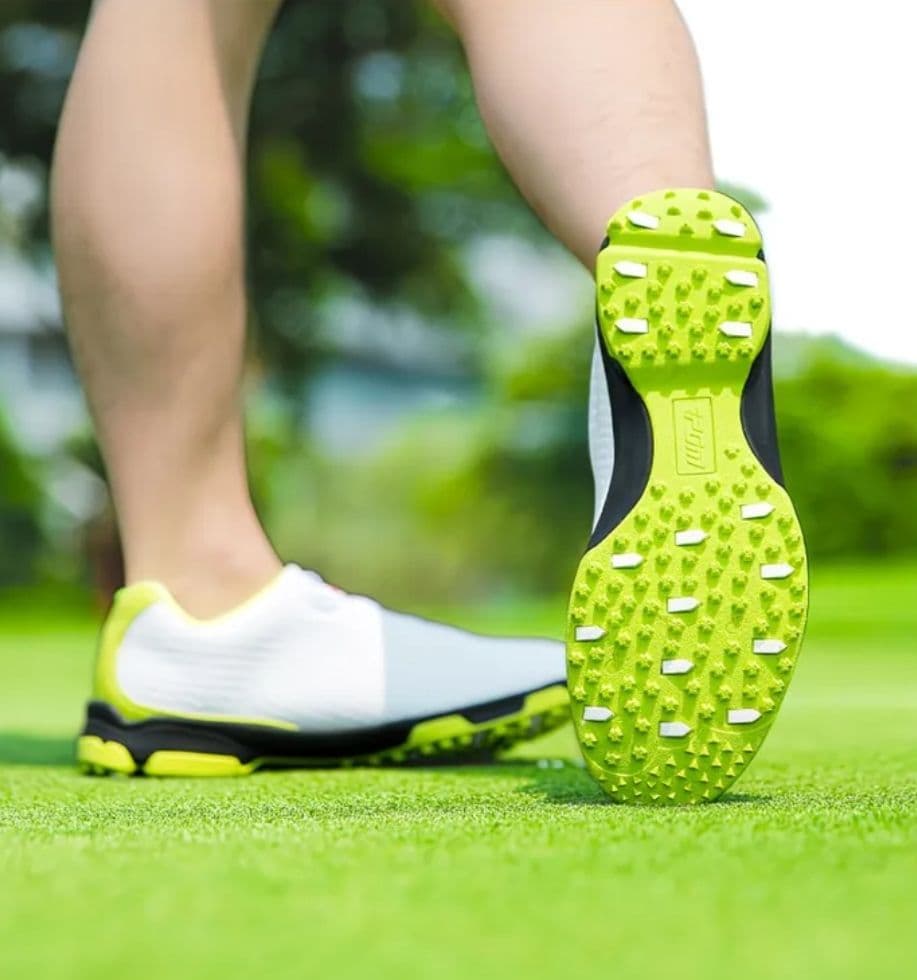 PGM ゴルフシューズ ホワイト/ライム