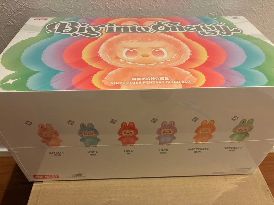 新品　正規品LABUBU Big into Energyアソートボックス6ピース