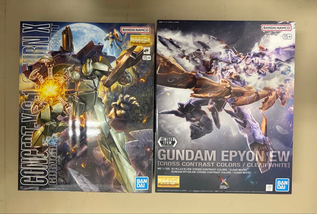 MGターンX & MGガンダムエピオンCROSS CONTRAST COLORS