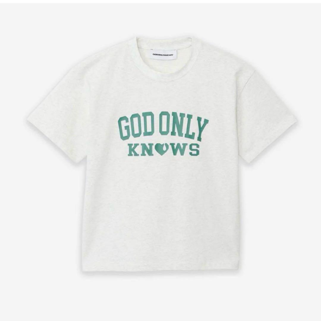GOD ONLY KNOWS ロゴTシャツ