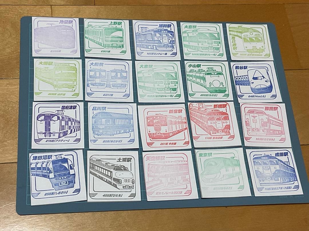 コメントで注文ください JR東日本レジェンドトレインスタンプラリースタンプ