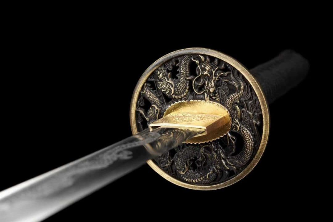 【腐った花】古兵器 武具 刀装具 日本刀　模造刀 居合刀 武士道 鑑賞用 美術刀