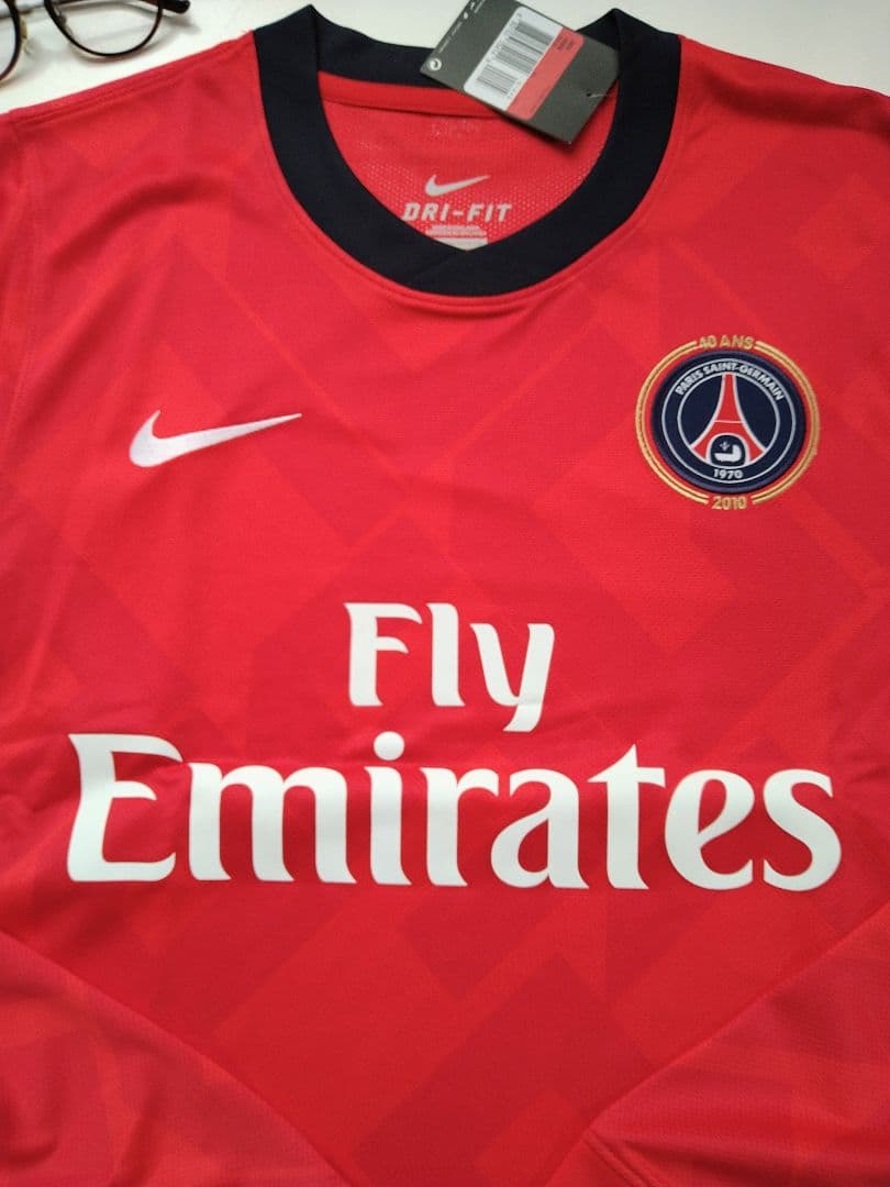 未使用 長袖！【PARIS SAINT-GERMAN】40周年 2010（H）