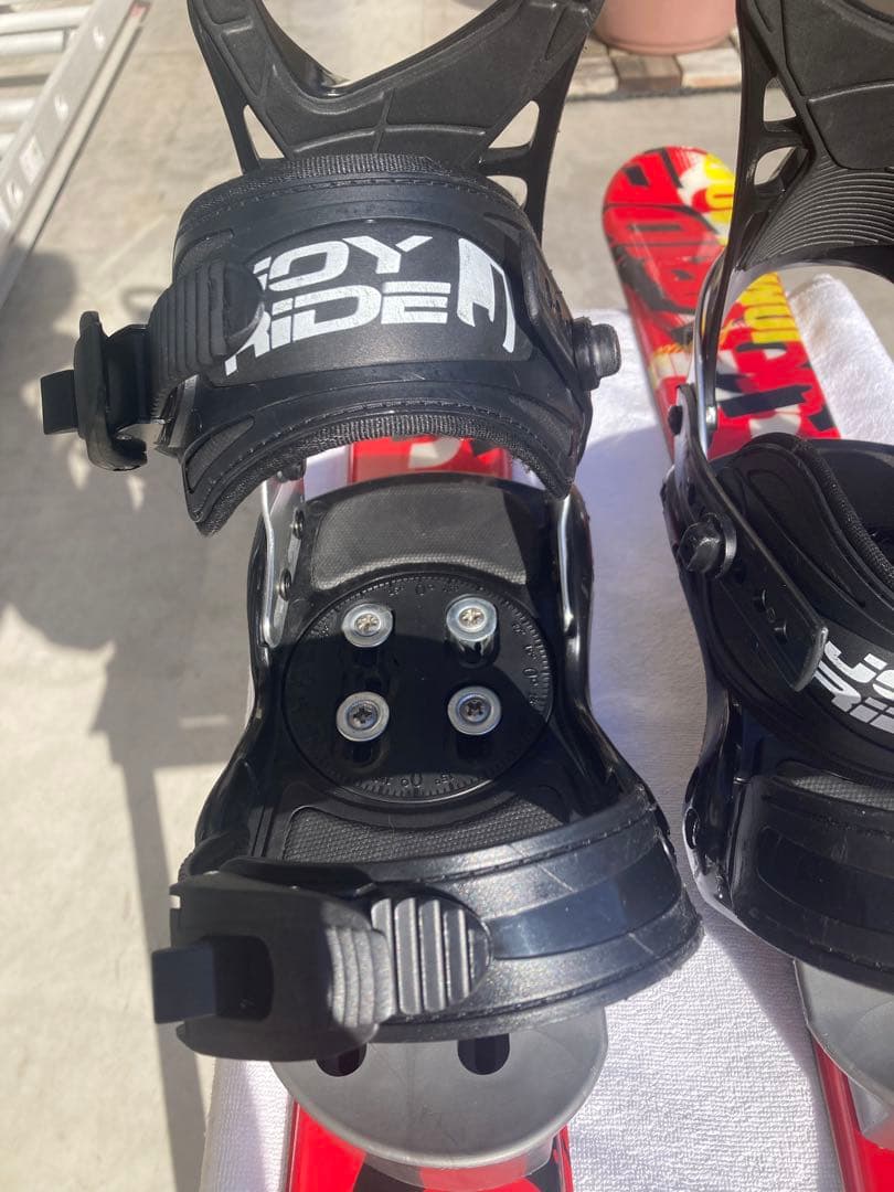 ショートスキー(ファン) スノーボードブーツ用　JOYRIDE ビィンディング無