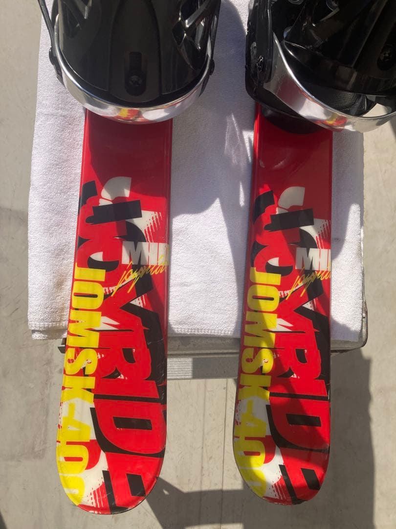 ショートスキー(ファン) スノーボードブーツ用　JOYRIDE ビィンディング無