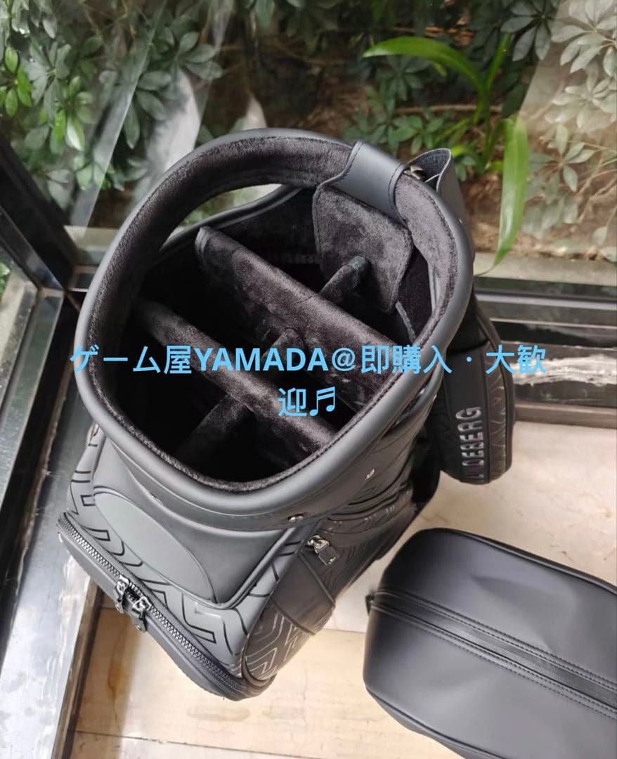 ジェイリンドバーグJLINDEBERG コラボ キャディバッグ PUボールバッグ