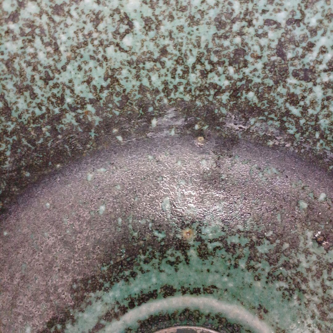 洗面ボウル 和風 緑色 約40cm