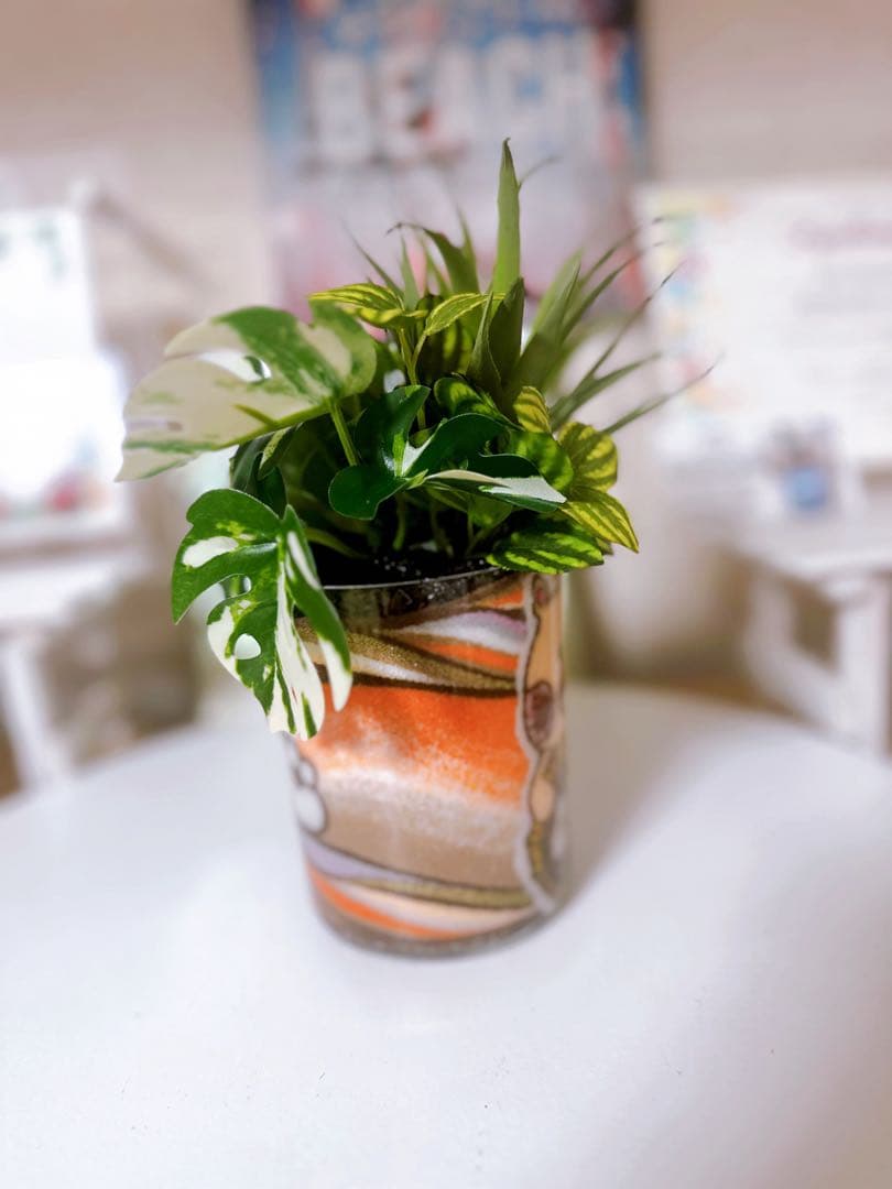 カラーサンドアート　周年祝い