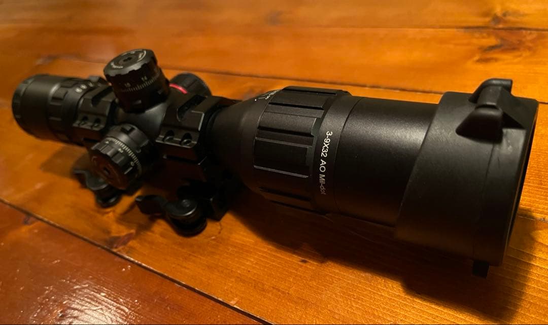 東京マルイ イルミネーテッドショートズームスコープ マウントリングセット