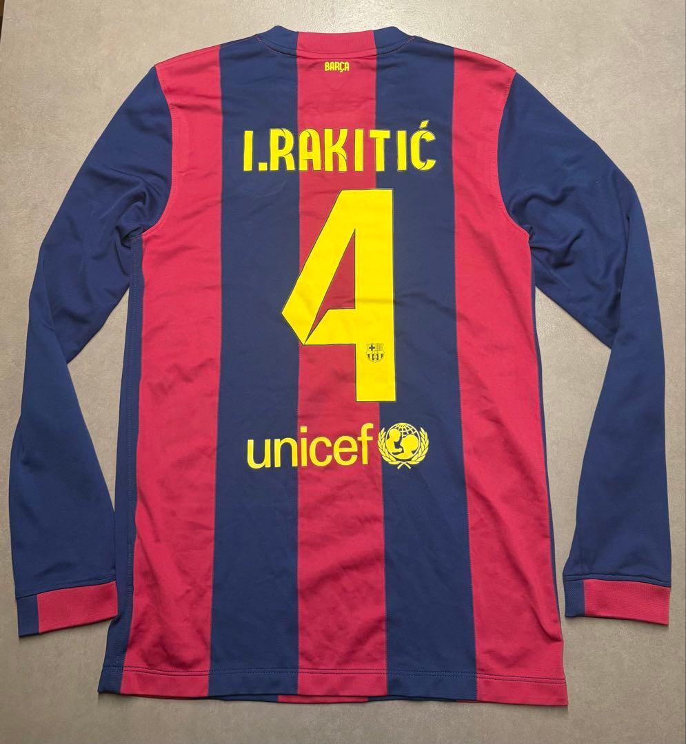 【三冠達成モデル】バルセロナ ユニホーム 現地購入　ラキティッチ