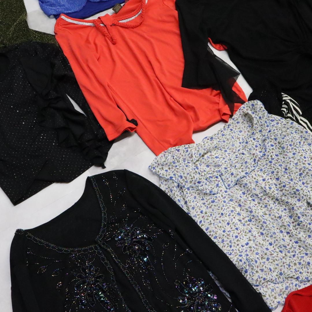 美品 社交ダンス 衣装 レッスン着 30着 まとめ売り ブラウス トップス