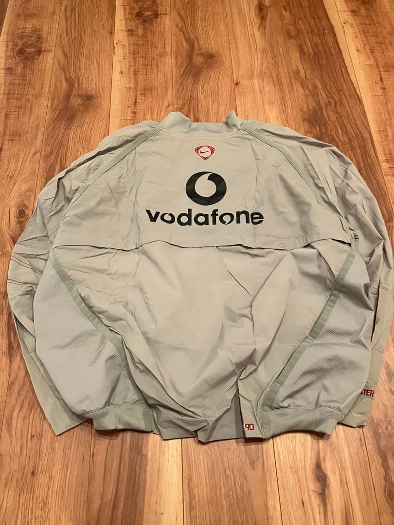 マンチェスターユナイテッドNike トレーニングトップ 00s古着　ピステ