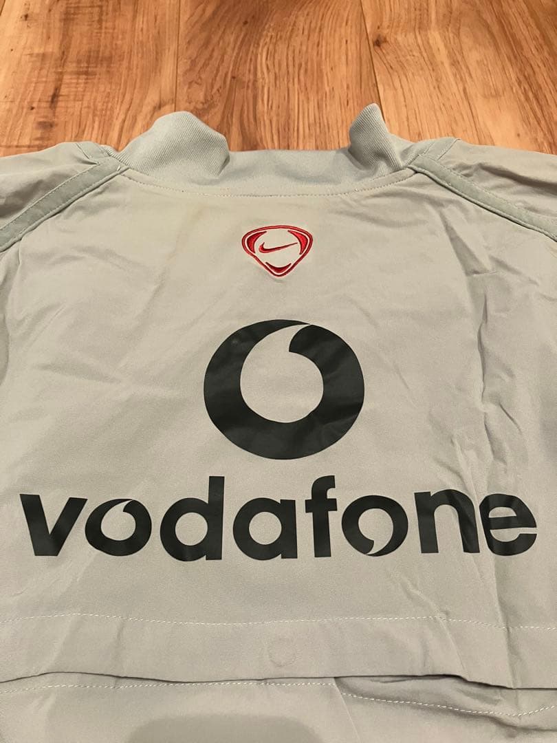 マンチェスターユナイテッドNike トレーニングトップ 00s古着　ピステ