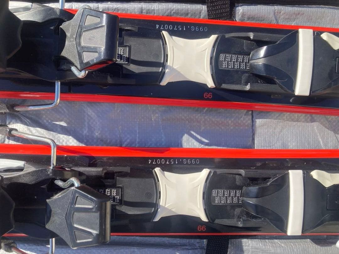 【美品】ショートスキー　ロシニョールROSSIGNOL MINI7 収納ケース付