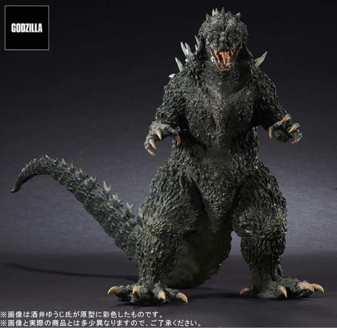 リアルマスターコレクション ゴジラ2000 ミレニアム ひな形レプリカ ソフビ版