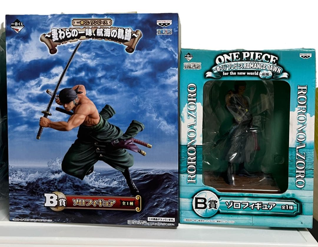 ONE PIECE ロロノア・ゾロフィギュア　一番くじワンピース　2点セット