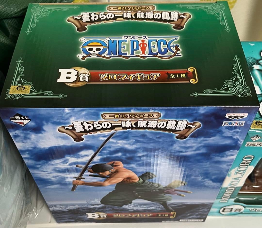 ONE PIECE ロロノア・ゾロフィギュア　一番くじワンピース　2点セット