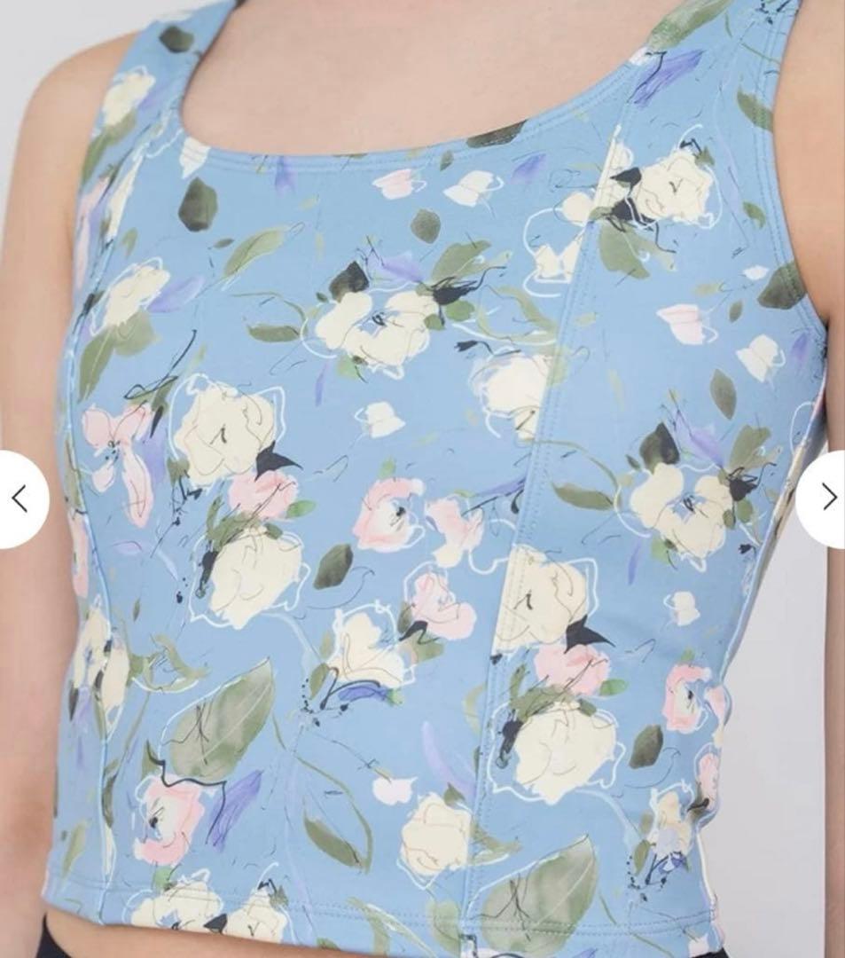 【tomo-tomo 】LAVA スクエアショートタンク＆レギンスセット