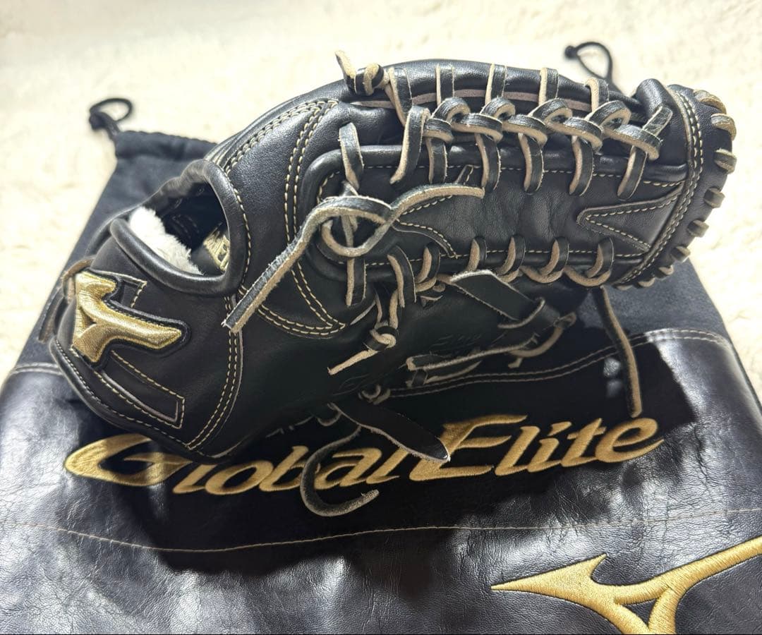 ミズノグローバルエリート∞インフィニティNEO少年外野手軟式用