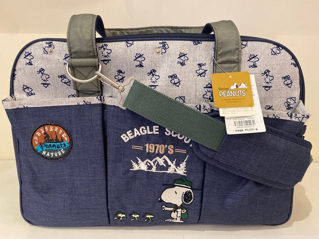 スヌーピー　キャリーバッグ　ペットパラダイス