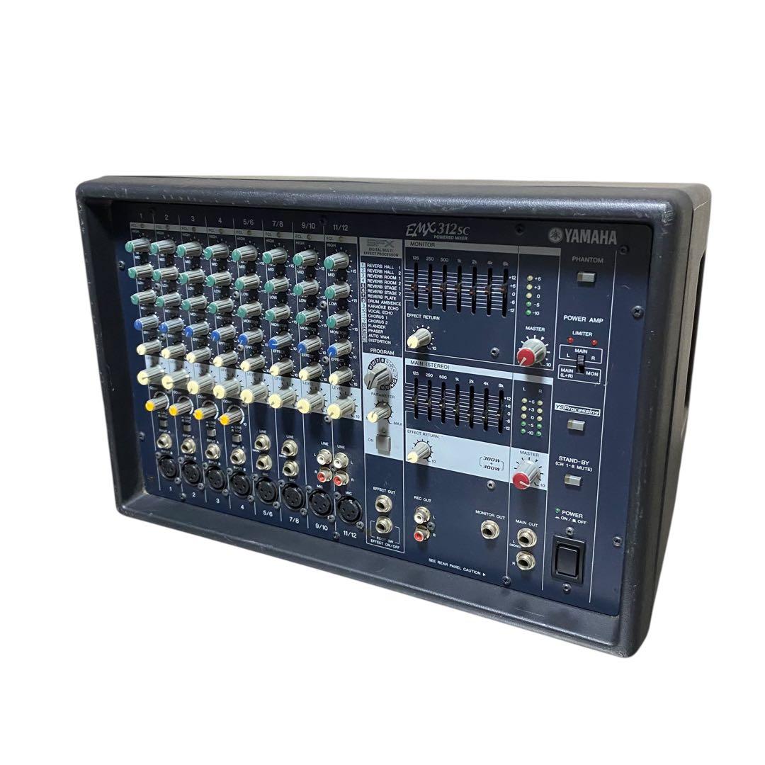 【現状品】YAMAHA EMX312SC パワードミキサー
