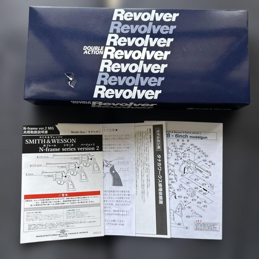 タナカ S&W M28 ハイウェイパトロール マン HW モデルガン