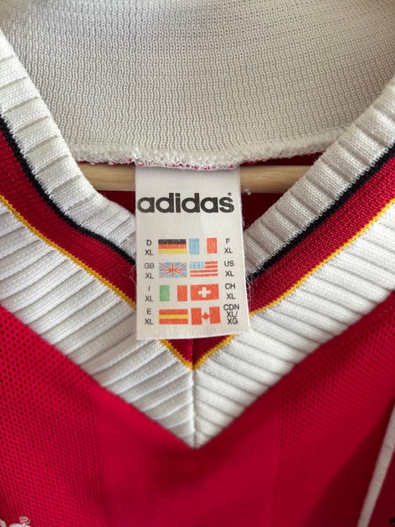 【adidas】　リヴァプールFCユニホーム　95-96 ホーム　サッカーユニ