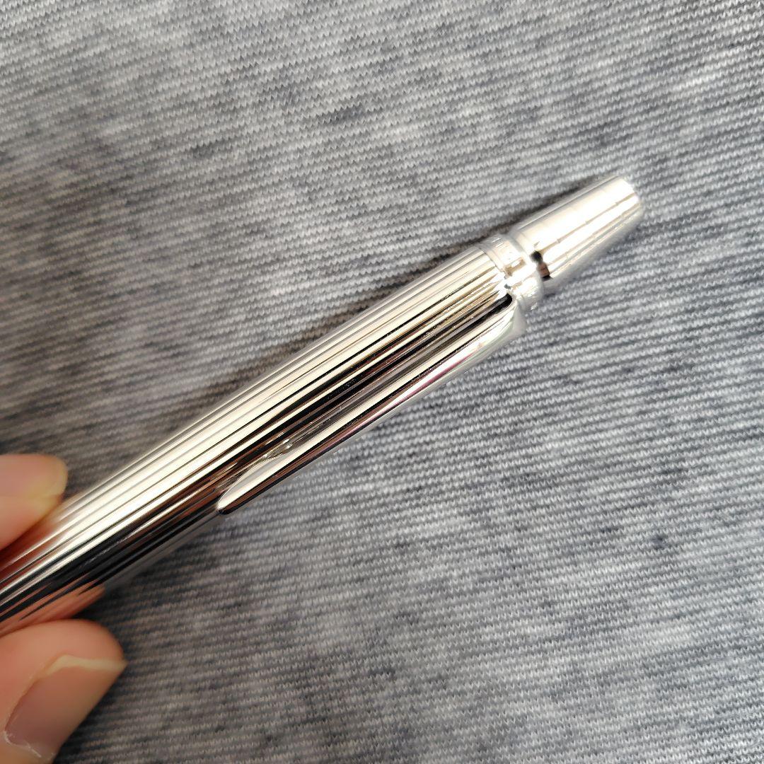 【Pilot】 油性ボールペン ライズ シャイニングシルバー