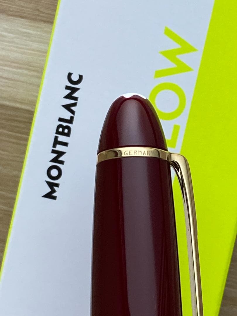 超美品 モンブラン ボルドー　ル・グラン166 ドキュメントマーカー 蛍光ペン