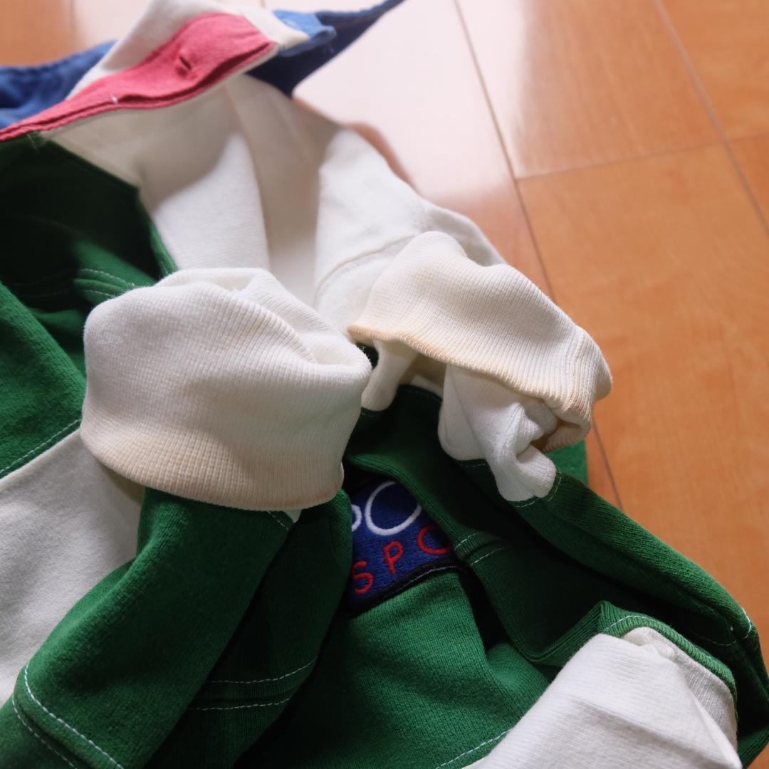 ラルフローレン ラガーシャツ 1990年代 ナイガイ ポロスポーツ SPORT