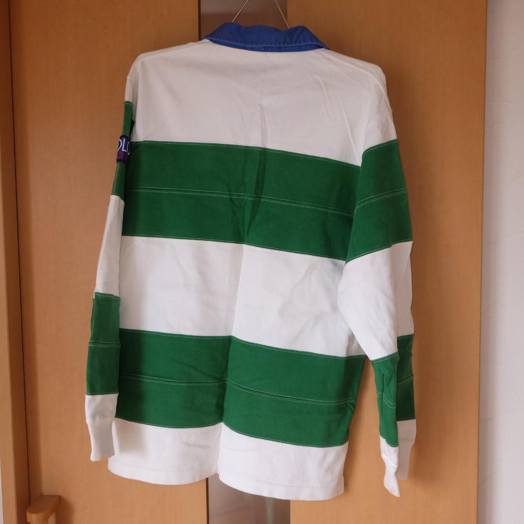 ラルフローレン ラガーシャツ 1990年代 ナイガイ ポロスポーツ SPORT