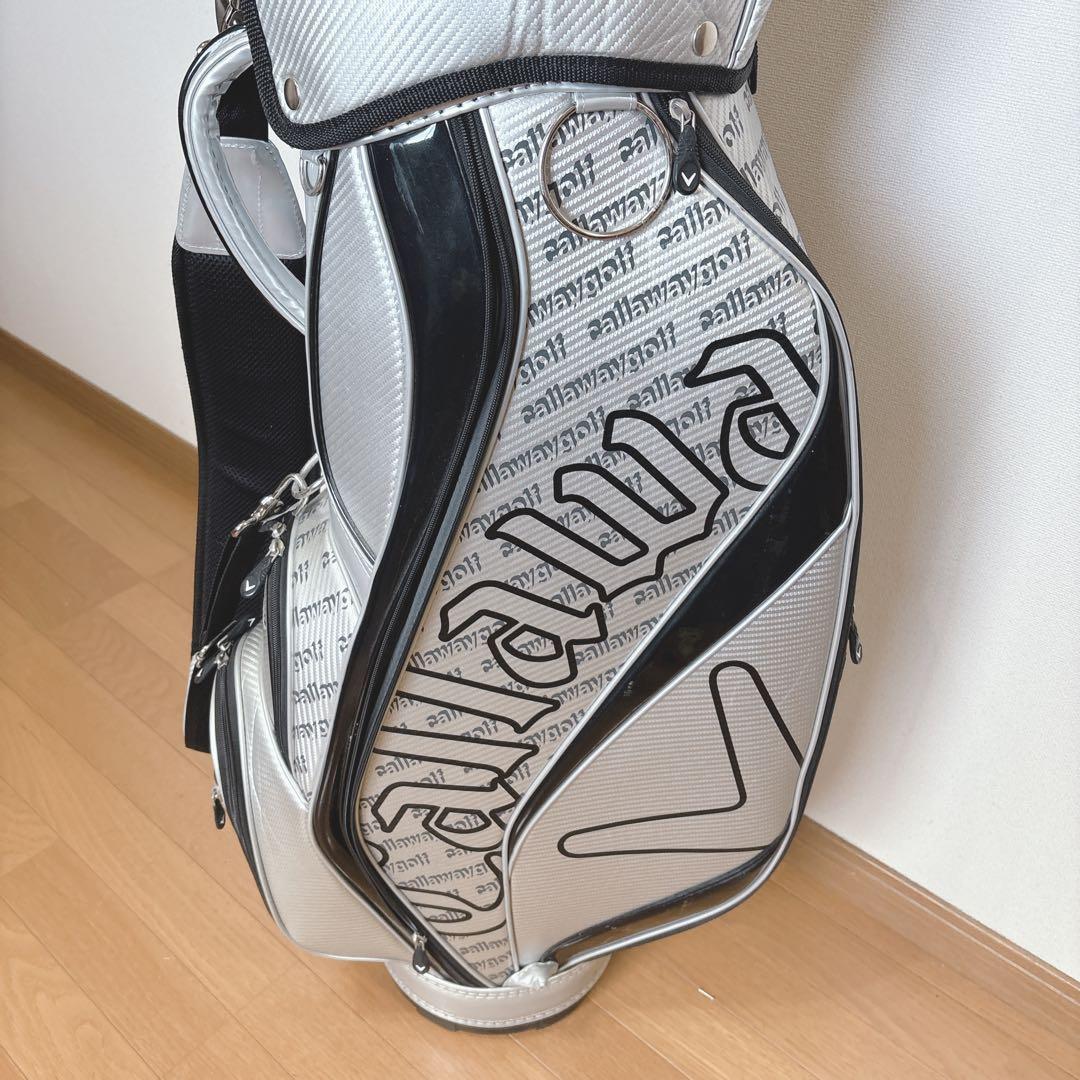 K415 美品！Callaway キャディバッグ シルバー
